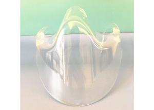 China PVC Transparent Clear Mouth Shield Mask Smoke Proof For Adults wholesale