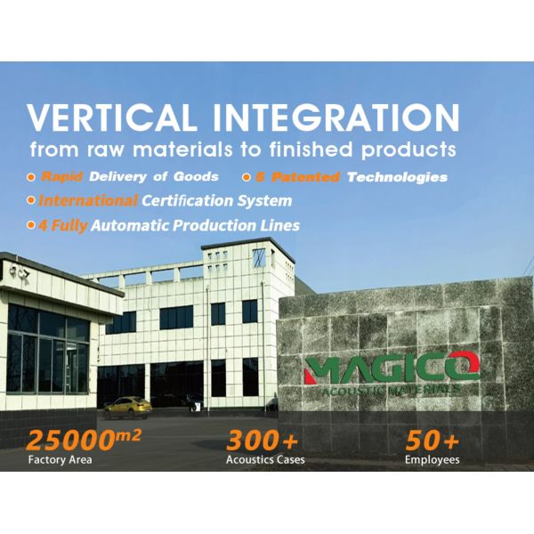 Customized 9mm Square Shape Fiberglass Ceiling Panel For Modern Design