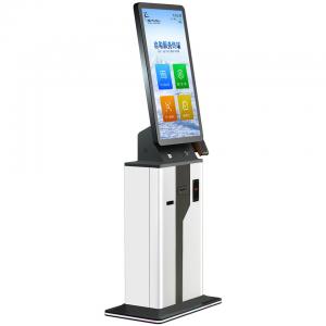 China 21.5 Inch Management Self Service Kiosk Payment Terminal With Qr Code Scanner Printer Pos on sale