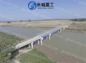 China Steel Bailey Truss Bridge Easy Installation High Performance Stability wholesale