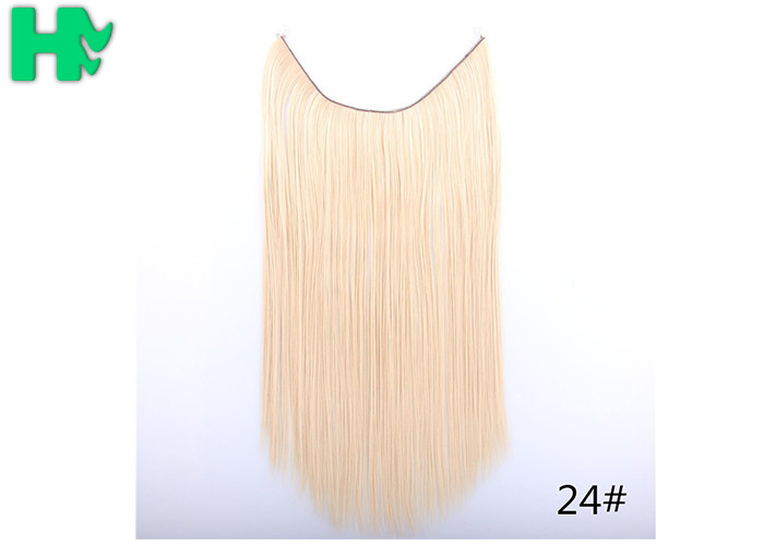 Full Cuticle Ponytail Synthetic Braiding Hair Extensions Human Hair Pieces