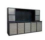 Powder Coat Steel Finish Heavy Duty Stainless Steel Workbench Garage Cabinets