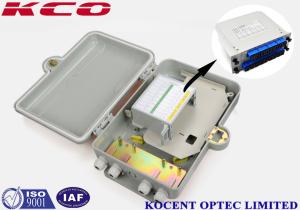 China 1*16 Fiber Optic Terminal Box , 4 Ports SMC Fiber Optic Distribution Unit KCO - SMC - 016 wholesale