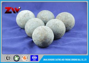 China Low breakage forged steel ball and cast iron grinding balls for ball mill wholesale