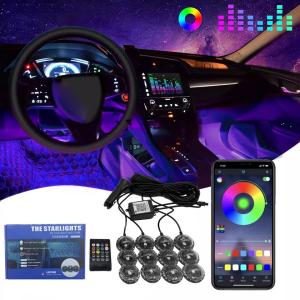 China RGB Controlled Interior Car Lights LED Car Atmosphere Light Atmosphere Light Led Foot Light wholesale