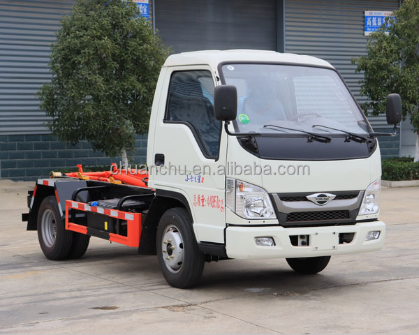 Pure Electric Energy Type Hook Arm Roll Off Garbage Truck for Container Loader Designed to Meet Custom's Requirements