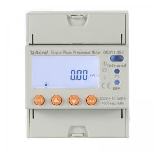 China ADL100-EY Single-phase Prepaid&Postpaid Energy Meter din rail 4 Tariff Rates and etc LCD display RS485 communication wholesale
