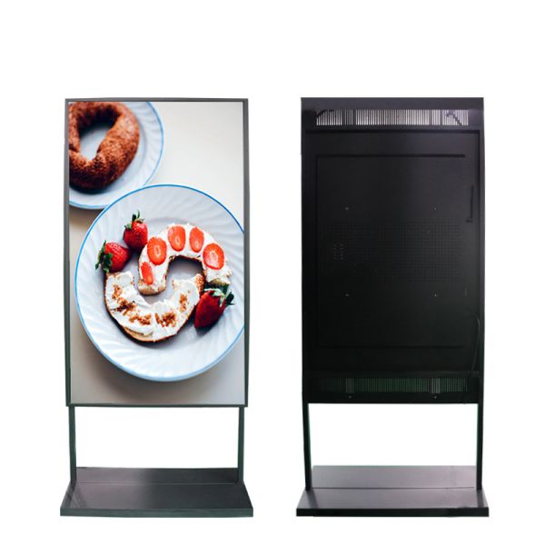 49" 2500cd/M2 Brightness Digital Display Screen For Advertising