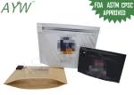 FDA Child Resistant Packaging Lockable Medicine Bag , Odor Proof Bags For Weed