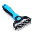 Wholesale Pet Double Sided Knotting Hair Brush Special Grooming Rake Comb For