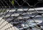 High Durability Stainless Steel Wire Rope Mesh For Zoo Big Cat Crossing