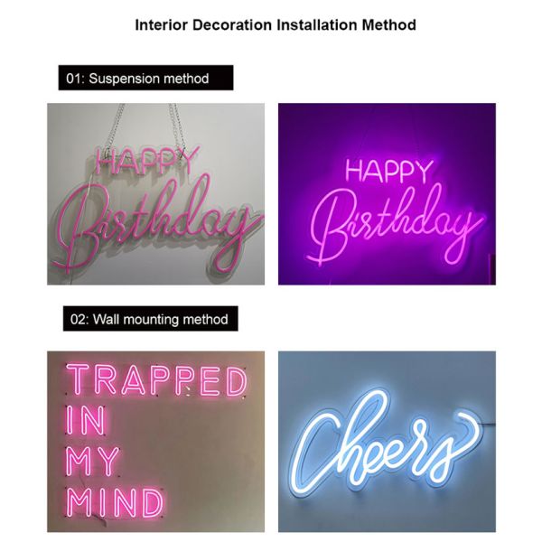 3D Magic Infinite Multi-Layer Mirror Multicolor Thousand Layer Abyssal Abyss Mirror Logo Neon Letter Decor