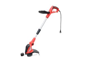 China Red Electric Hand Held Grass Cutter Portable 550w Grass Trimmer wholesale