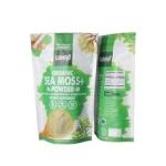 Customization Recycle Sea Moss Powder Food Packaging Pouches Waterproof