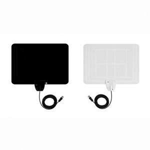 China ABS Black High Gain HDTV ANTENNA WITH AMPLIFIER SIGNAL BOOSTER INDOOR wholesale