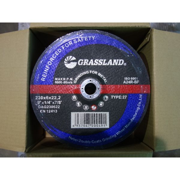 T27 Angle Grinder 180x6mm Thickness Metal Grinding Discs