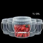10L Portable Fishing PP Round Biodegradable Plastic Bucket Food Grade with Cover