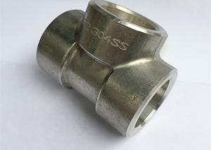 China 3000lbs Socket Weld Tee Carbon Steel Pipe Fitting A105 Forged wholesale