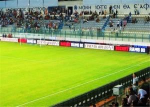 China Slim Waterproof Stadium Perimeter LED Display P10mm 160×160mm wholesale