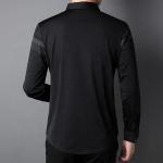 Long Sleeve Striped Shirts Men Slim Fit Vintage Fashions Autumn Clothing Custom