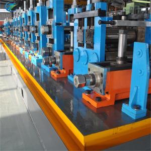China High Frequency Welded Pipe Mill Computer Cutting Saw Carbon Steel ERW Welded Pipe Production Line wholesale