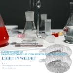 Aluminum Weighing Boats Liquid Mixing Foil Trays Aluminum Weighing Pan Foil