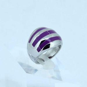 China stainless steel ring with different color enamel LRX15 wholesale