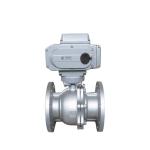AC220V DN15 - DN250 Electric Control Valve Stainless Steel Water Flow Rate