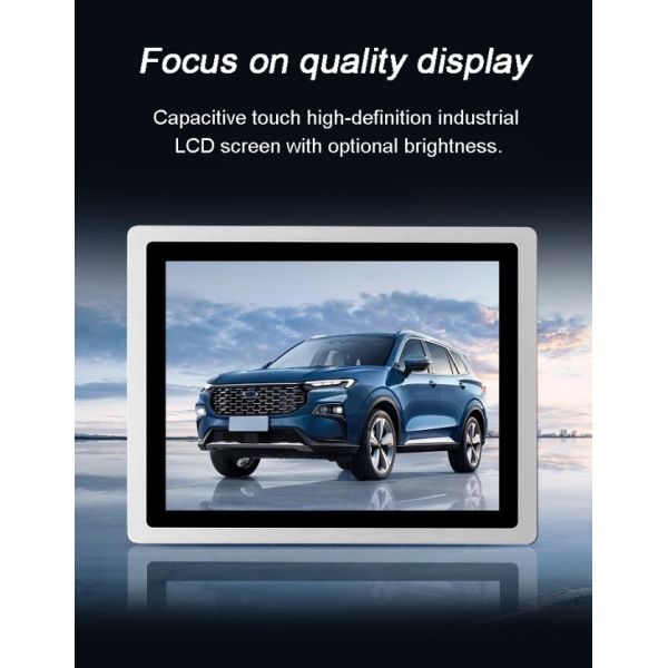 15.6-inch Ip65 Wall Mount Linux Win 10 Industrial-Grade Waterproof and Dustproof Touchscreen All-in-One PC