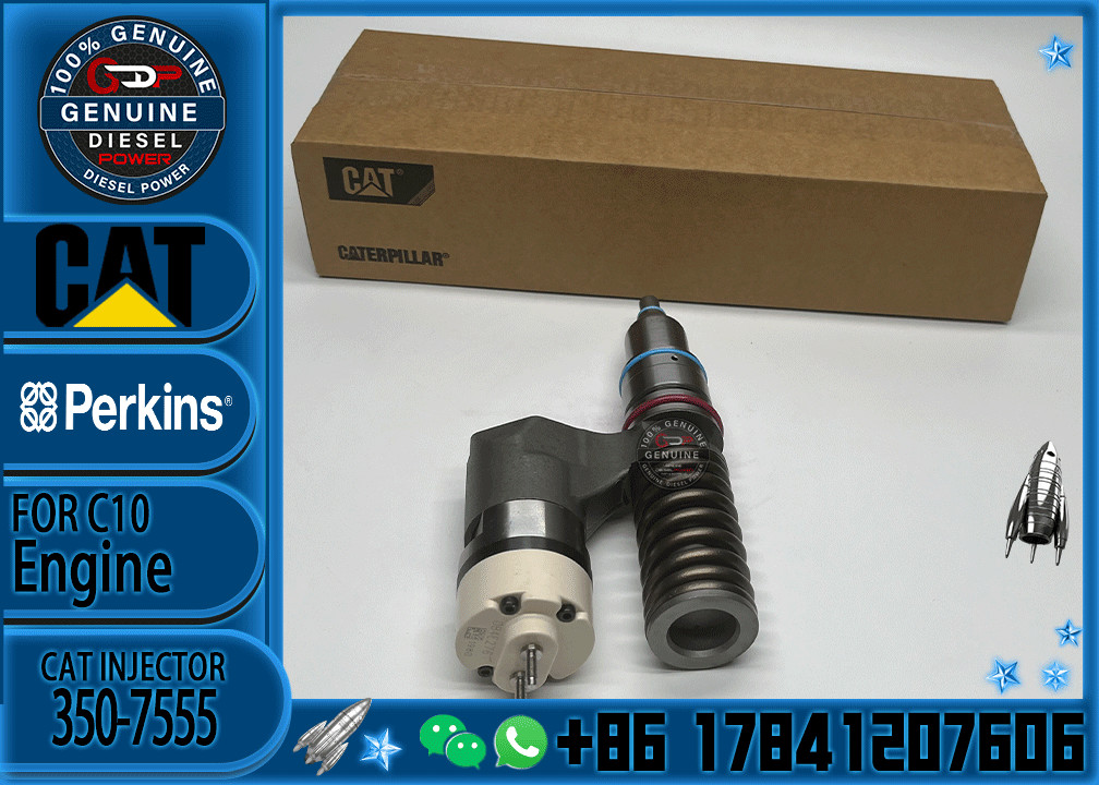 Excavator injector 3507555 c12 injector 350-7555 20r-0056 for caterpillar c12 injector