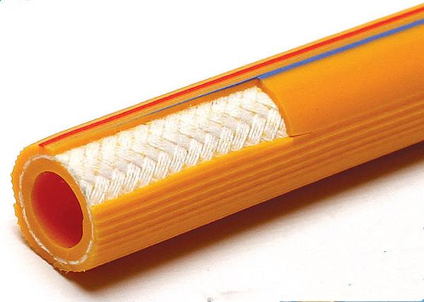 Double Fiber Reinforced PVC Spray Hose Pipe 5 Layers For High Pressure