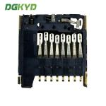 TF Card Holder PUSH 1.28H 8P Internally Welded Telephone Card Holder DGKYDTF128H