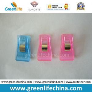 China Manufacturer Supply Plastic Paper Holder Clips in Transparent Colors on sale