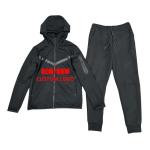 Custom Logo OEM Fleece Jogging Set Gym Sports Zipper up Hoodie Jogger Women