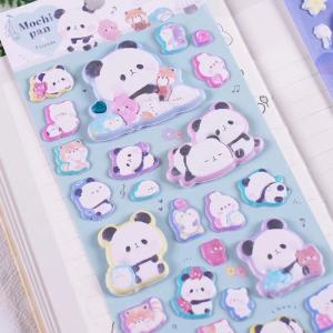 China 3D Cartoon Stickers Custom Foam Puffy Stickers Printing Cartoon Sticker Sheet For Kids wholesale