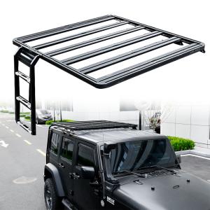 China Customized Logo Aluminum Hardtop Molle 2016 Jeep Wrangler 2 Door With Lader Roof Rack wholesale