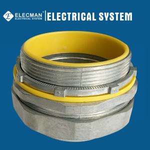 China Zinc Straight Liquid Tight Connector 4 Inch wholesale