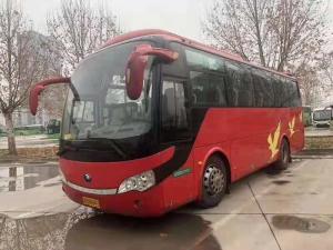 China 39 Seats 180KW 2013 Year Manual Transmission Yutong Red Used Passenger Bus wholesale