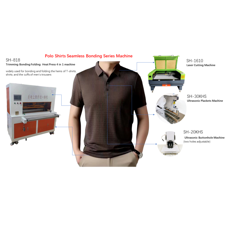 SH-804 Seamless Sportswear Bonding Machine Advanced Precision Technology Lightweight Durable Design