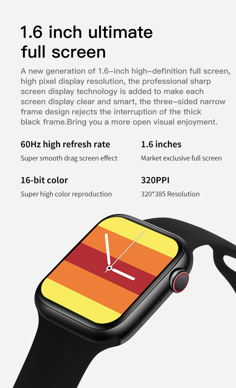 HL13 BLE Blood Pressure Smartwatch Health Monitoring Wrist Bands Breath Training