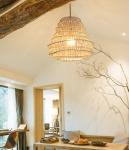 Southeast Asia Creative Rattan Chandelier Handicraft Lamp Design Natural island
