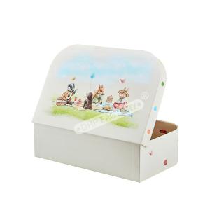 China Customized Premium Cardboard Suitcase Storage Box For Gifts Dolls Toys wholesale