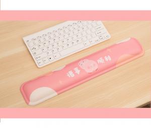 China Ergonomic Gel Keyboard Wrist Rest , Waterproof Keyboard Hand Rest Pad wholesale