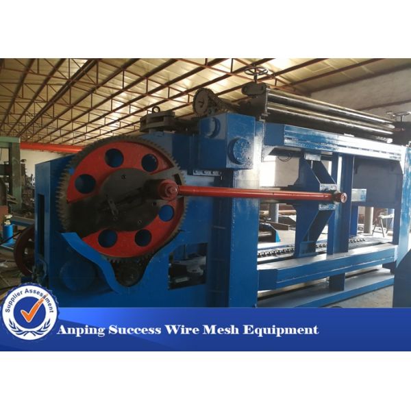 3300mm Galvanized Gabion Mesh Machine Gray Color For Weaving Large Wire Mesh