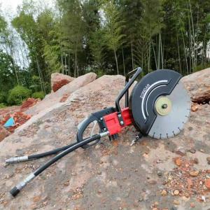 China Strong power 4500rpm Hydraulic Cut Off Saw Built In Flow Control Valve wholesale