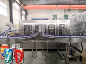 China Stainless Steel 330ml Automatic Soda Carbonated Drink Filling Machine wholesale