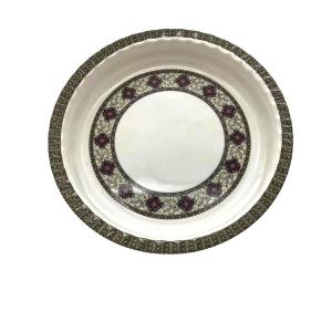 China Tasteless Melamine Dinner Plates Unbreakable Durable Melamine Soup Plates wholesale