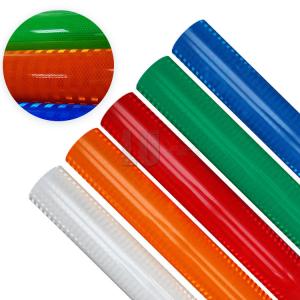 China Commercial PVC Prismatic Reflective Sheeting 1.24m*45.7m Per Roll wholesale