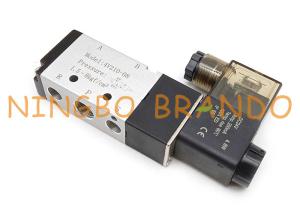 China 4V210-08 1/4'' 5/2 Way Air Control Single Solenoid Pneumatic Valve wholesale