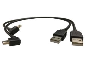China Cable Electrical Harness Wire With 90 Degree Angle Mini USB Port wholesale